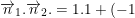 \small \overrightarrow{n}_1.\overrightarrow{n}_2.=1.1+(-1).1=0\Rightarrow \overrightarrow{n}_1\perp \overrightarrow{n}_2